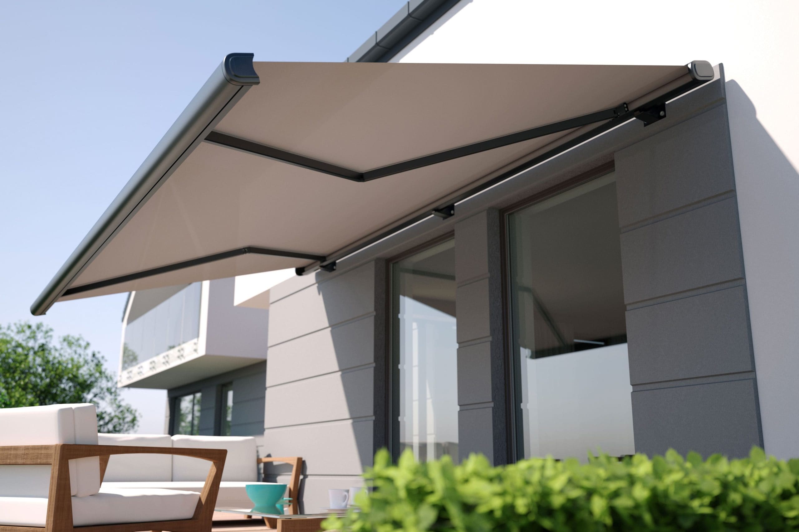 Residential awning installation in Tacoma